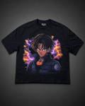 Black Trunks Box Fit Heavy Tee
